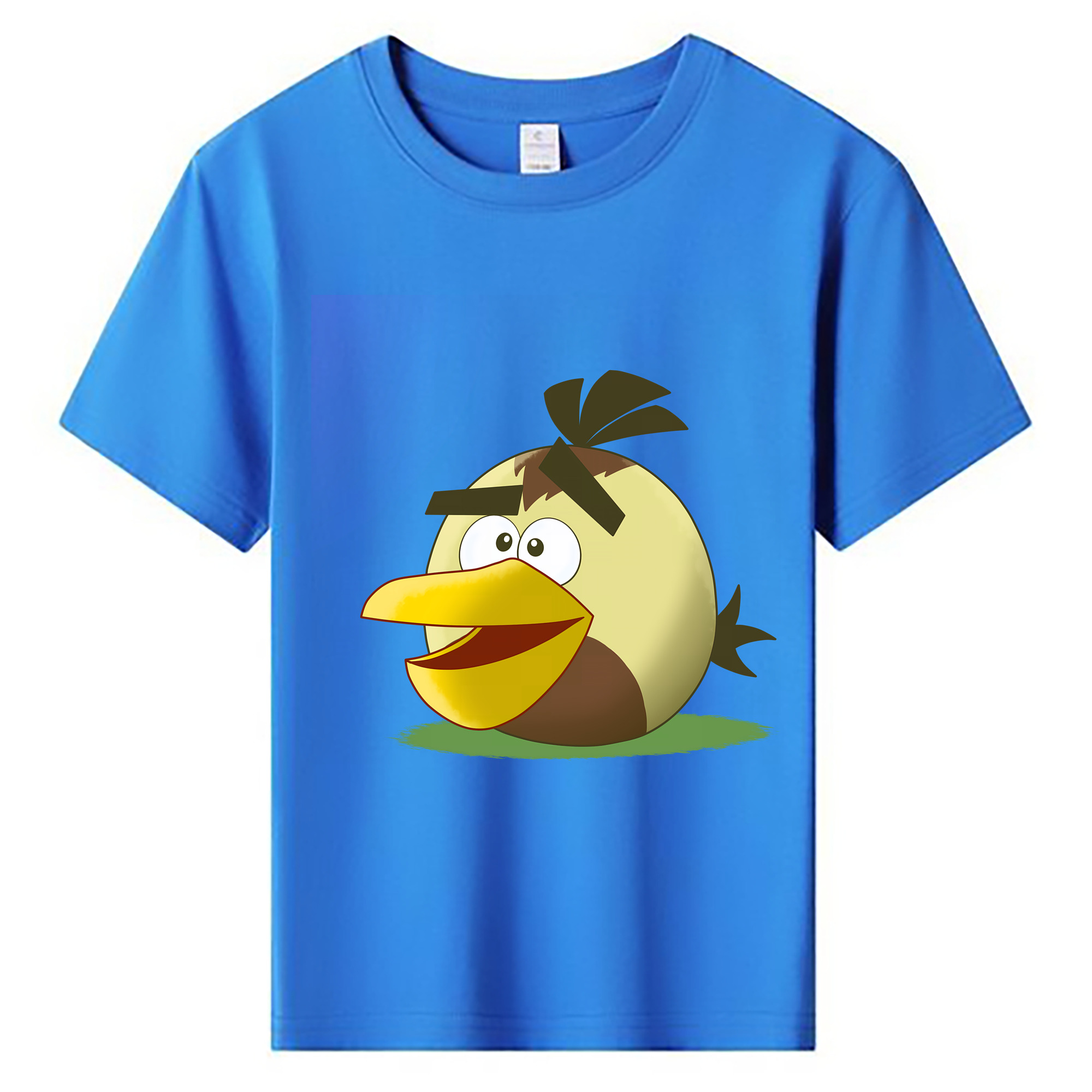 （画像用） Angry Birds アングリーバード 綿100％キッズTシャツ（フロントプリント）